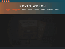 Tablet Screenshot of kevinwelch.com